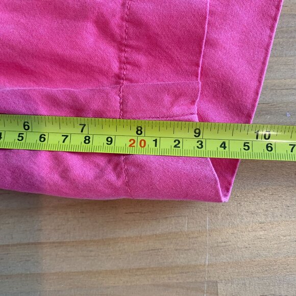 Fairway & Greene Men's Washed Cotton Silk Golf Short Sz 40 in Sunrise Pink - Picture 11 of 12